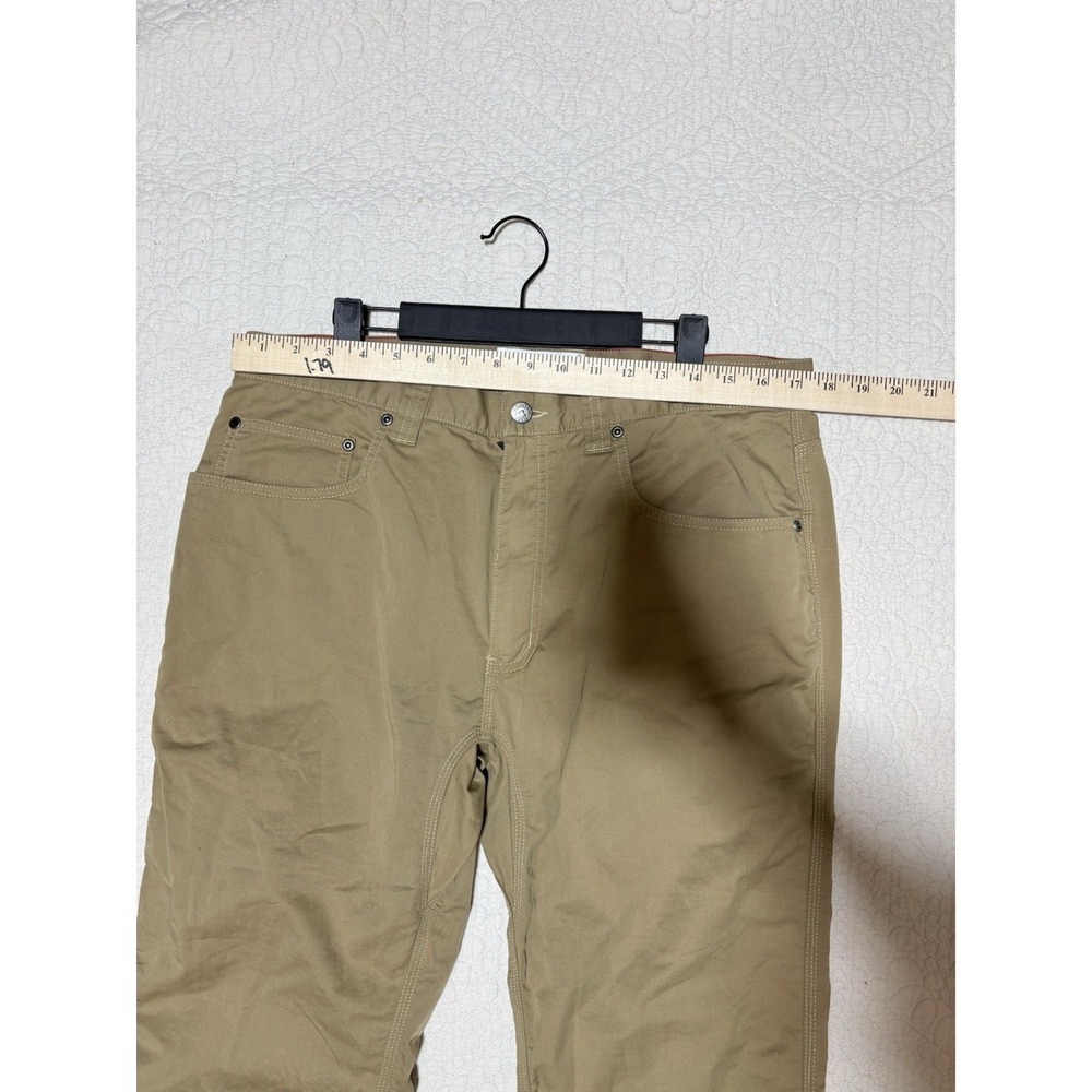 Mountain Khakis MK Slim Tailored Fit Men's Khaki Pants 36 x 34 (actual 36 x 27) - Picture 5 of 13